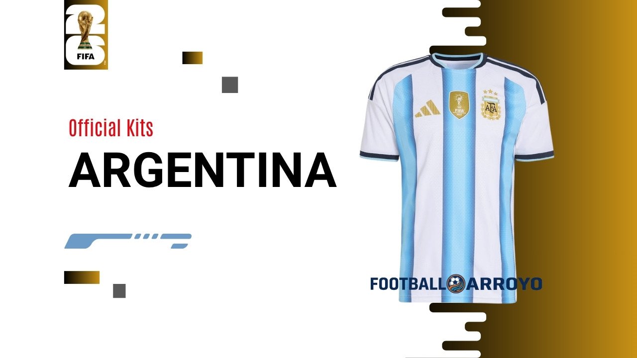 Official Argentina FIFA World Cup 2026 Kits