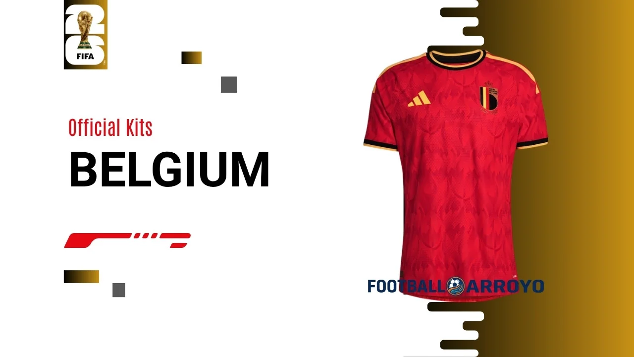 Official Belgium FIFA World Cup 2026 Kits