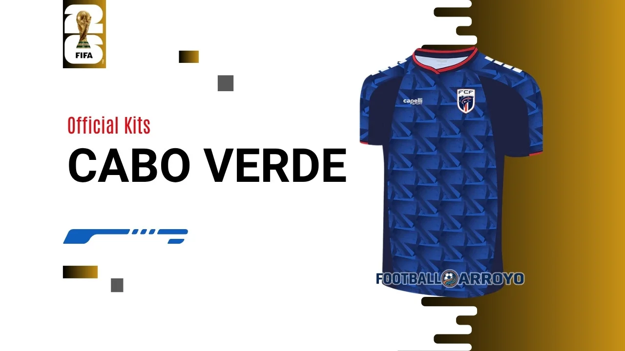 Official Cabo Verde FIFA World Cup 2026 Kits