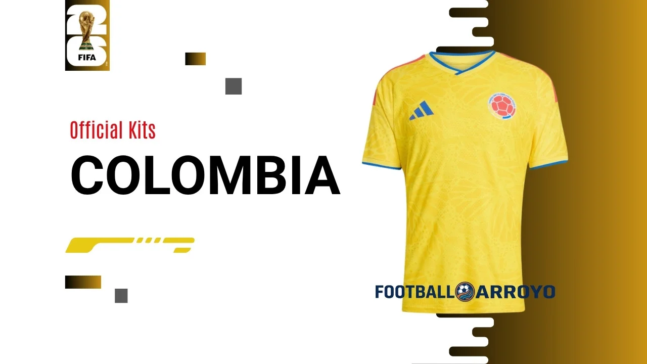 Official Colombia FIFA World Cup 2026 Kits