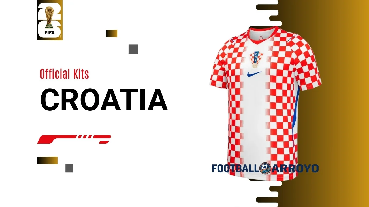 Official Croatia FIFA World Cup 2026 Kits
