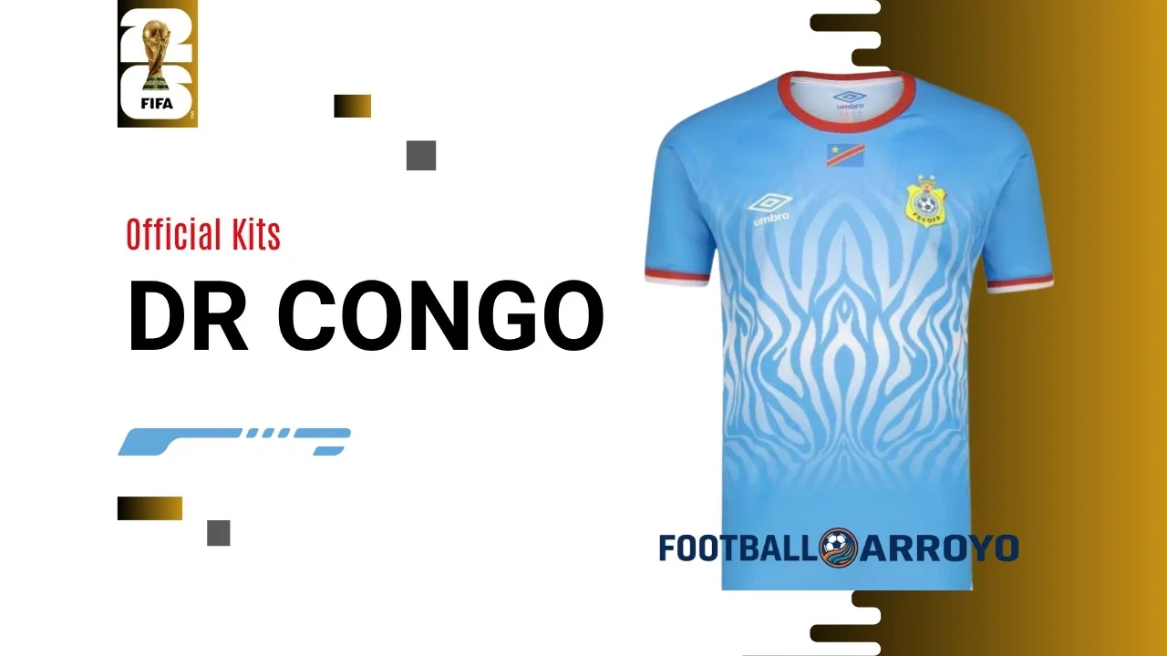 Official DR Congo FIFA World Cup 2026 Kits