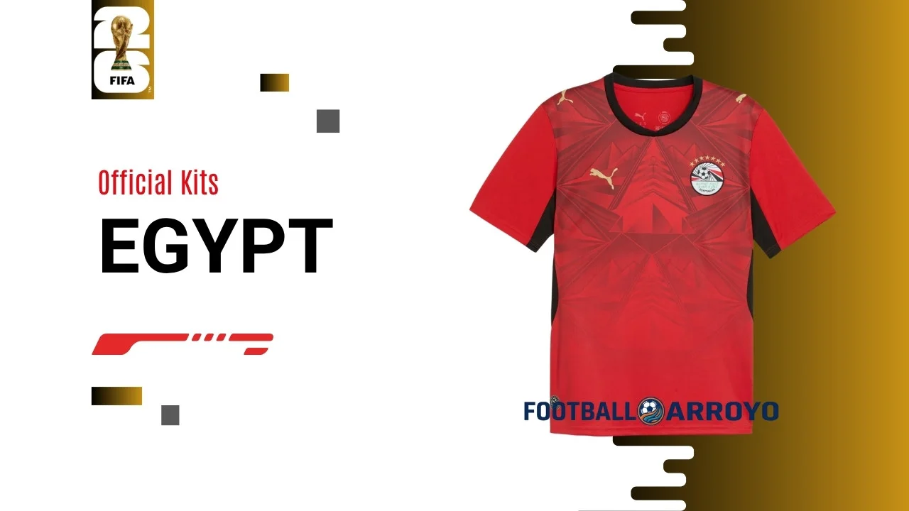 Official Egypt FIFA World Cup 2026 Kits