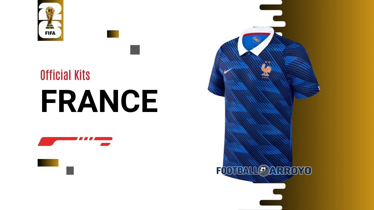 Official France FIFA World Cup 2026 Kits
