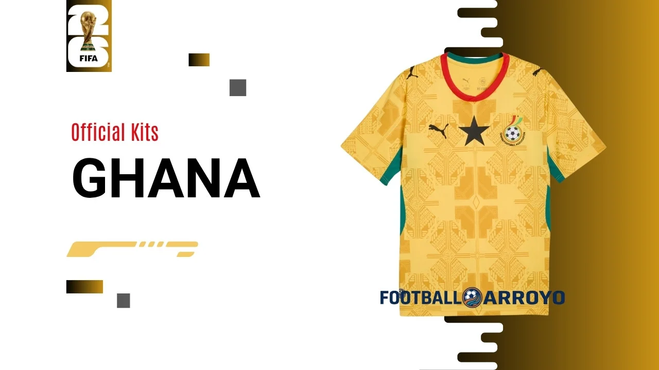Official Ghana FIFA World Cup 2026 Kits
