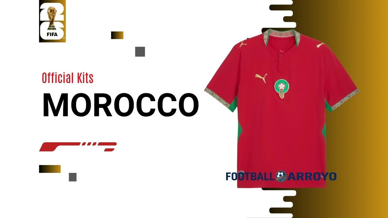 Official Morocco FIFA World Cup 2026 Kits