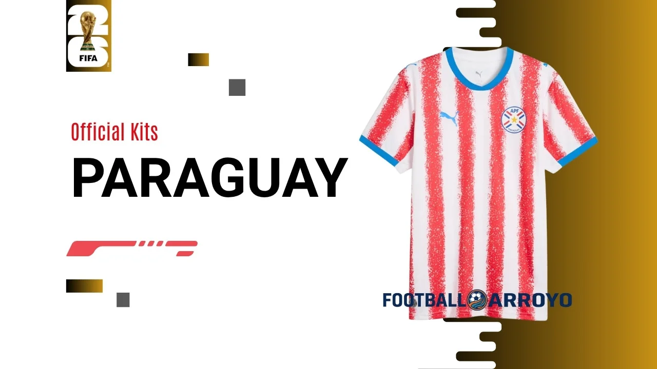 Official Paraguay FIFA World Cup 2026 Kits