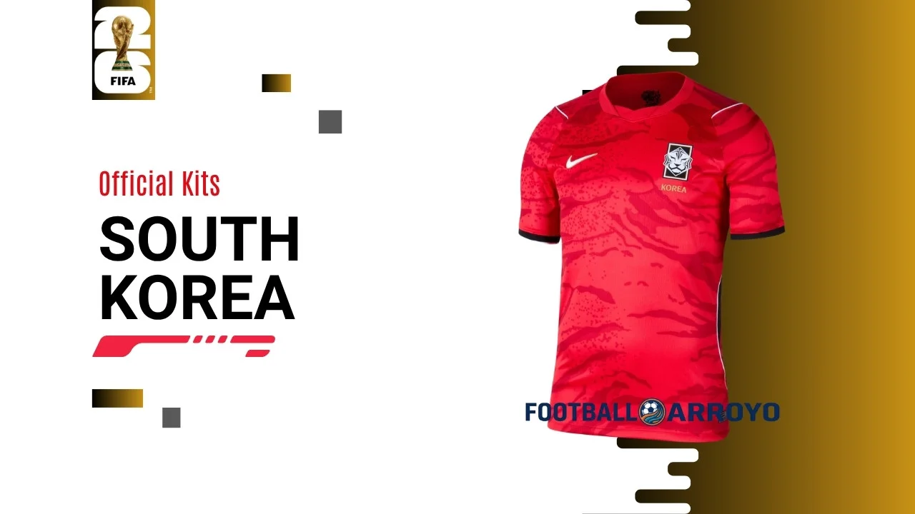 Official South Korea FIFA World Cup 2026 Kits