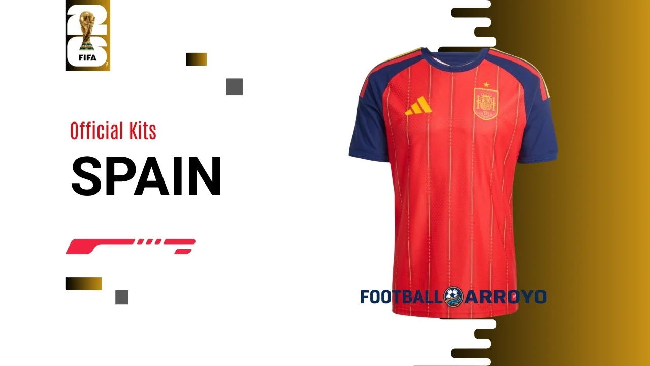 Official Spain FIFA World Cup 2026 Kits