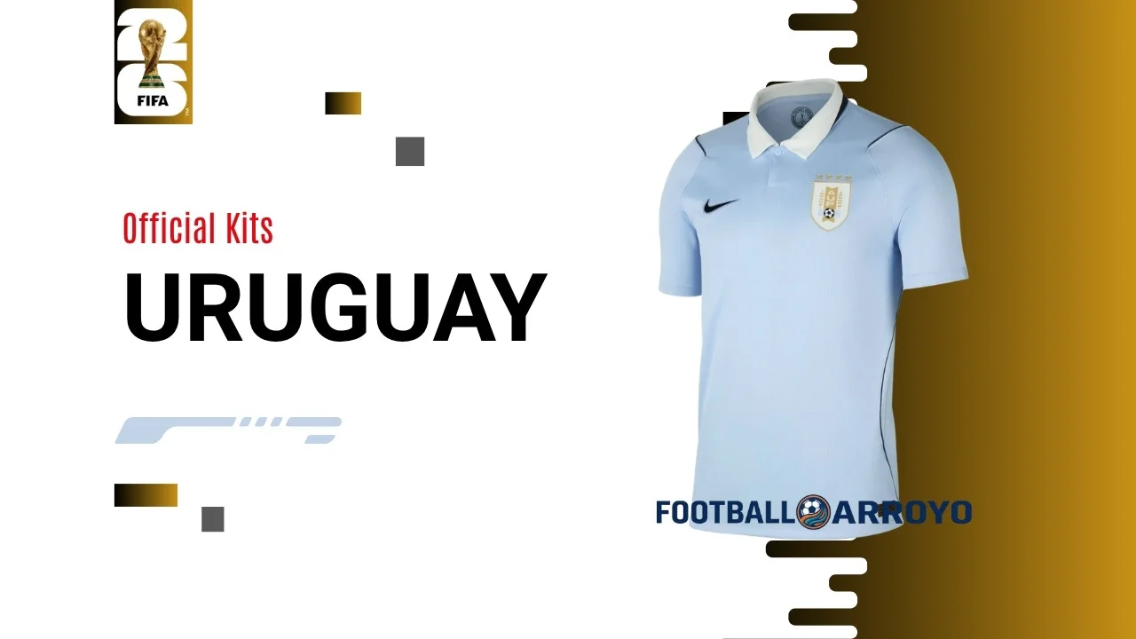 Official Uruguay FIFA World Cup 2026 Kits