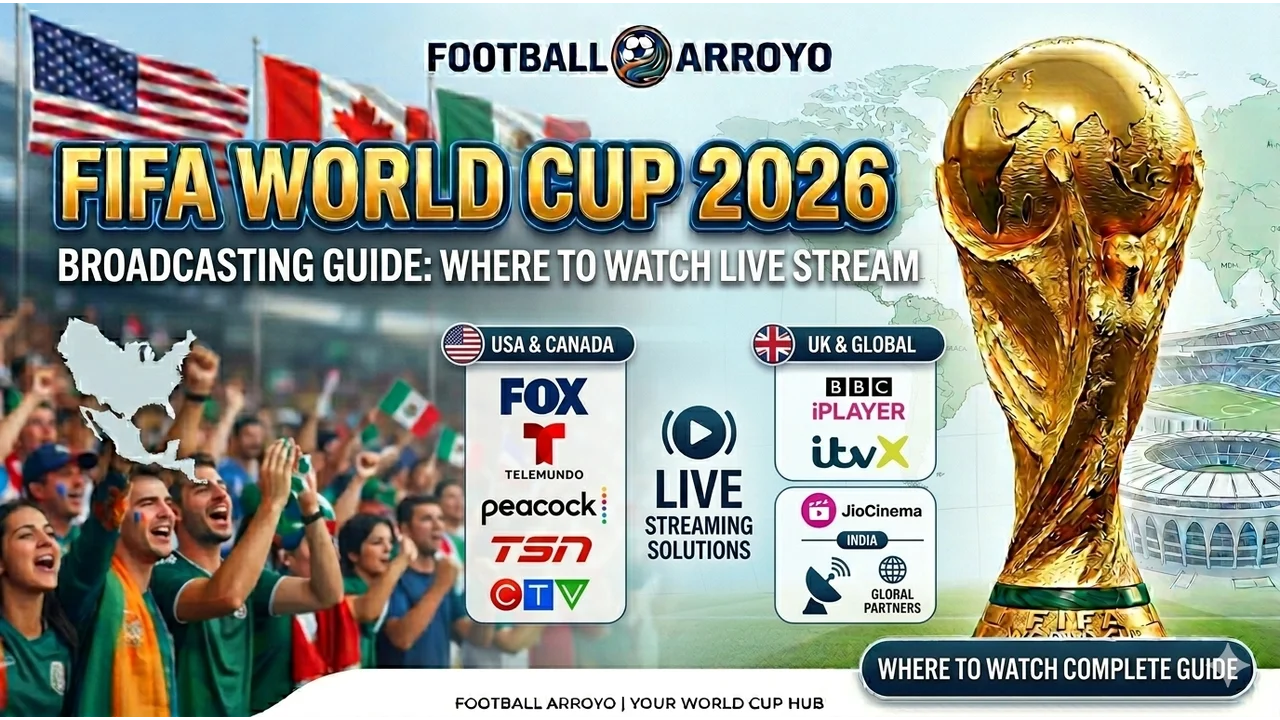 World Cup 2026 Broadcasting Guide Where to Watch Live Stream
