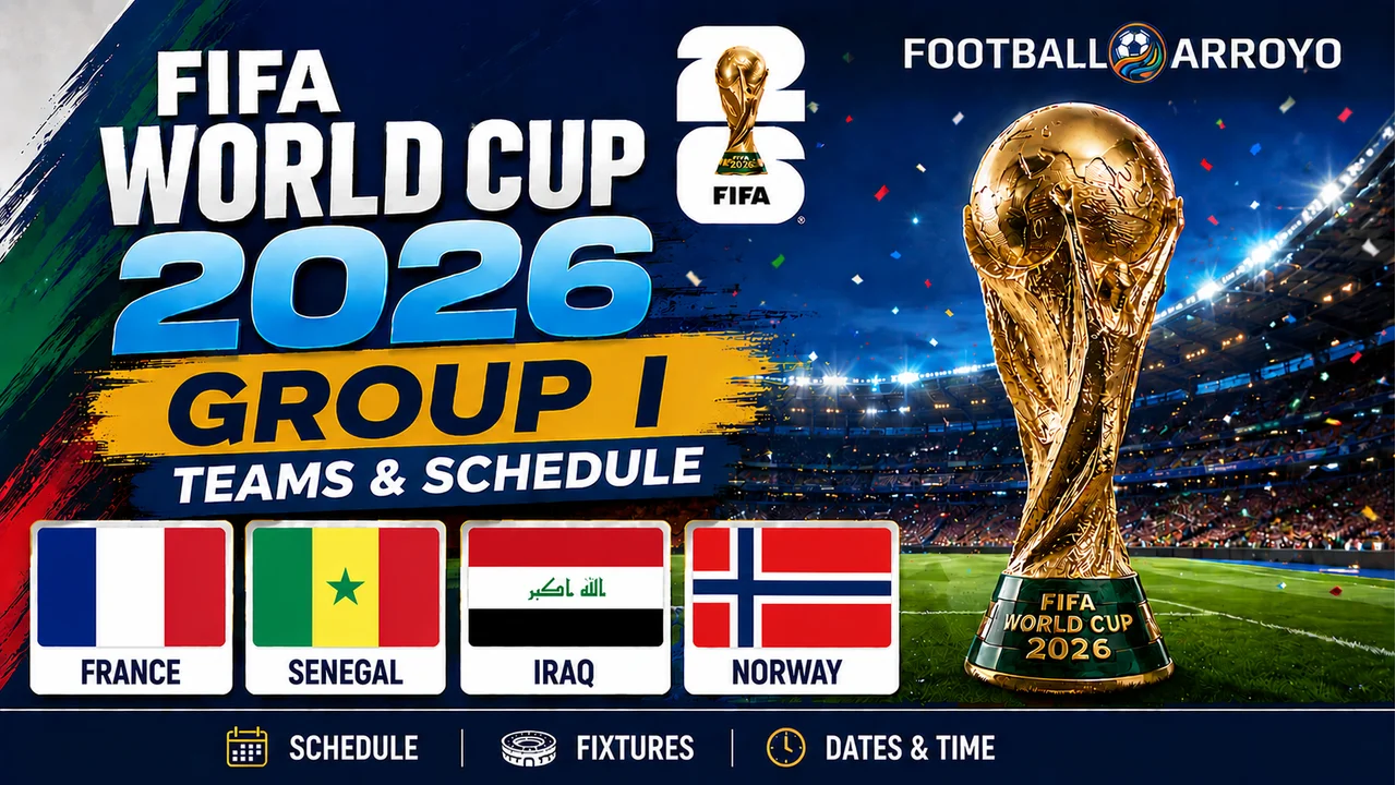 FIFA World Cup 2026 Group I Teams Schedule
