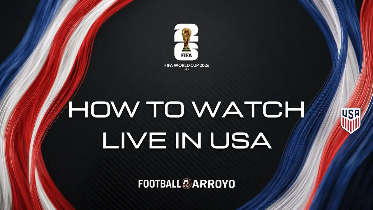 How To Watch FIFA World Cup 2026 Live In USA
