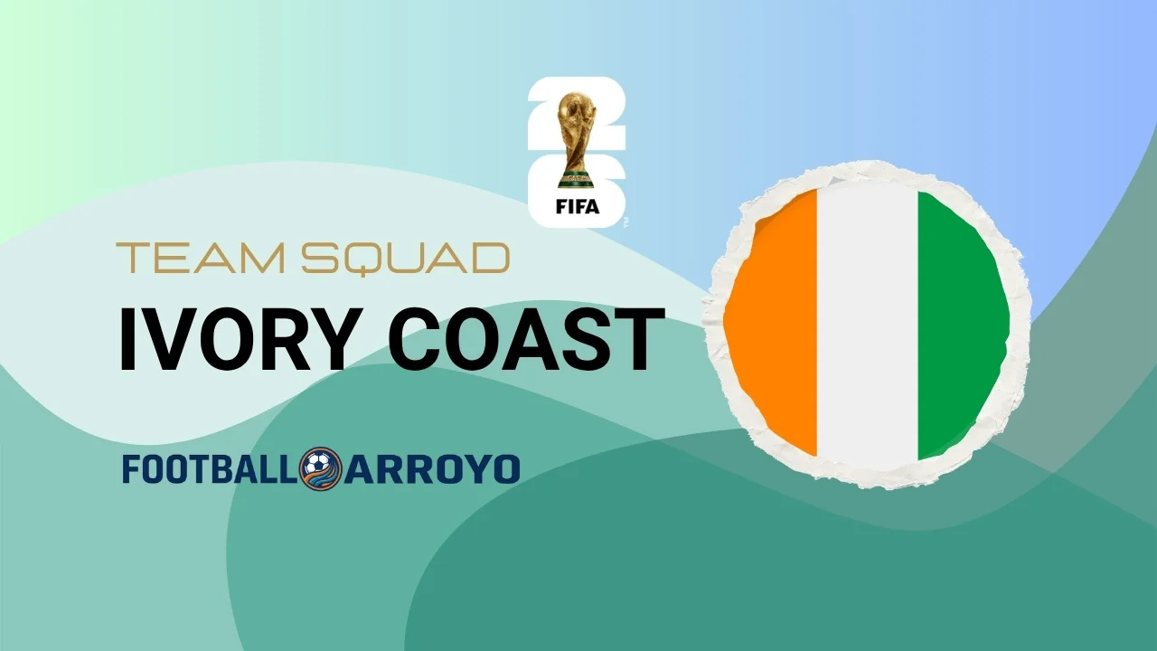 Ivory Coast Team Squad FIFA World Cup 2026
