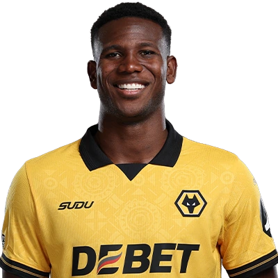 Yerson Mosquera Wolverhampton Wanderers 2026-27 player photo