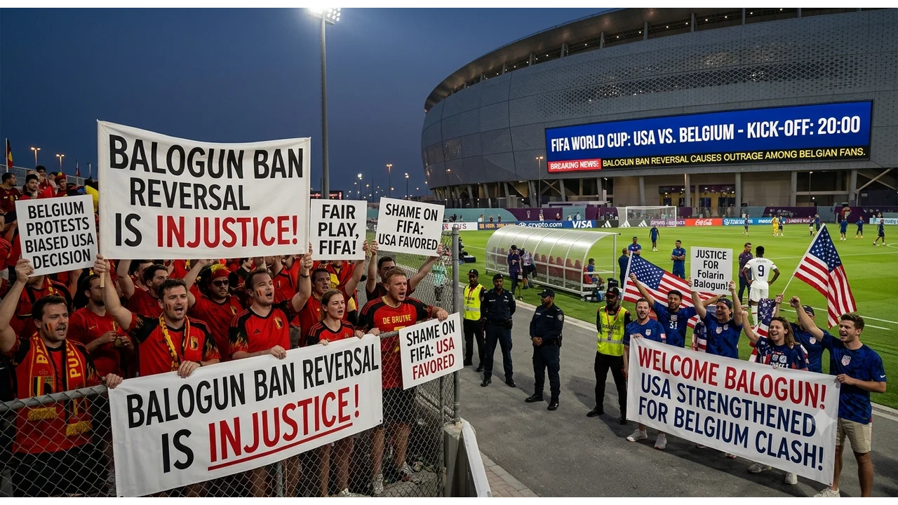Balogun Ban Reversal Triggers Belgium Protest Ahead of USA World Cup Clash