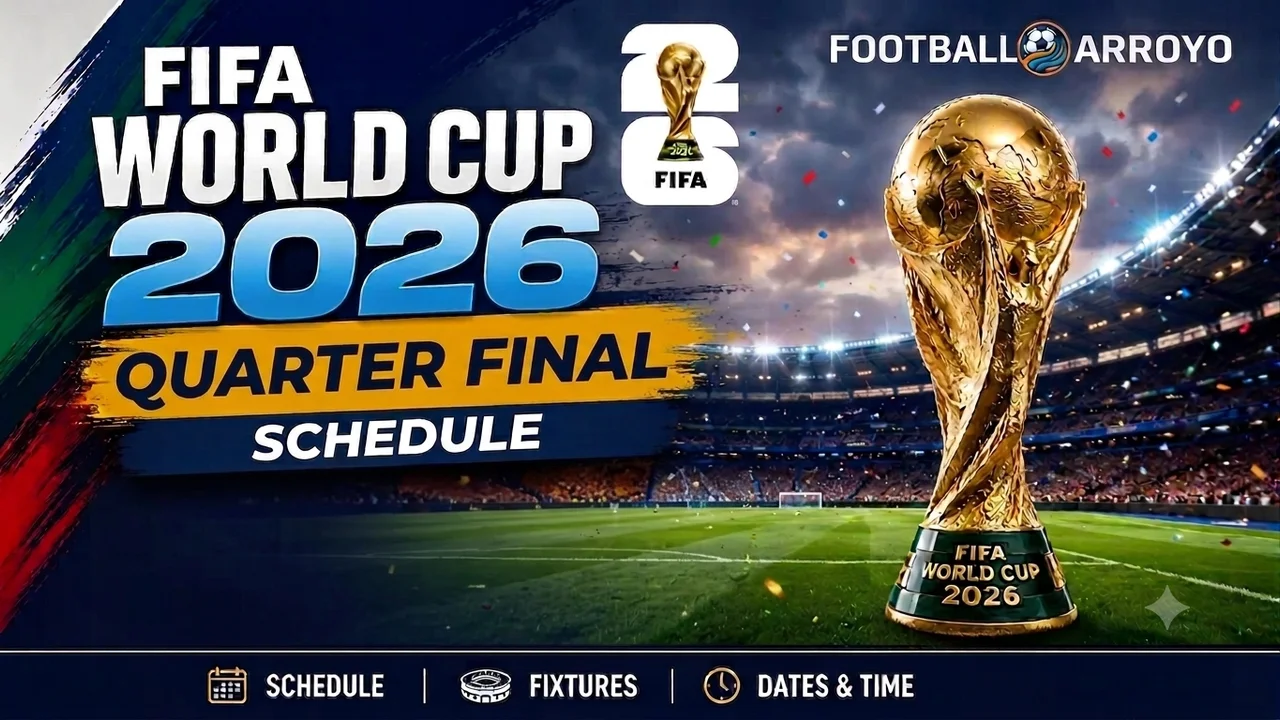 FIFA World Cup 2026 Quarter Final Schedule
