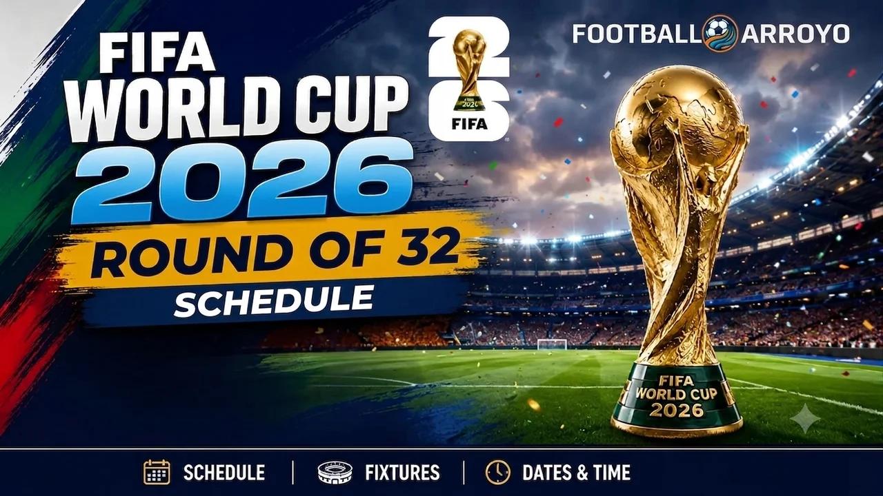 FIFA World Cup 2026 Round of 32 Schedule