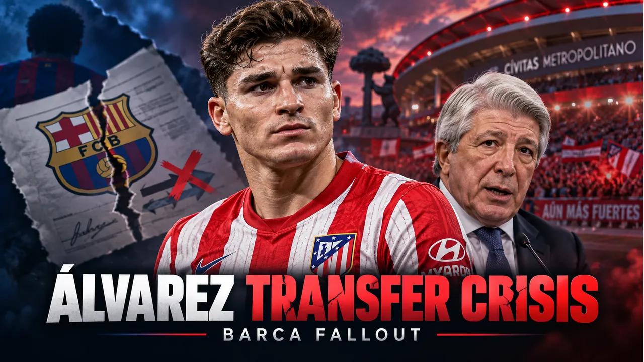 Julián Álvarez Barcelona transfer