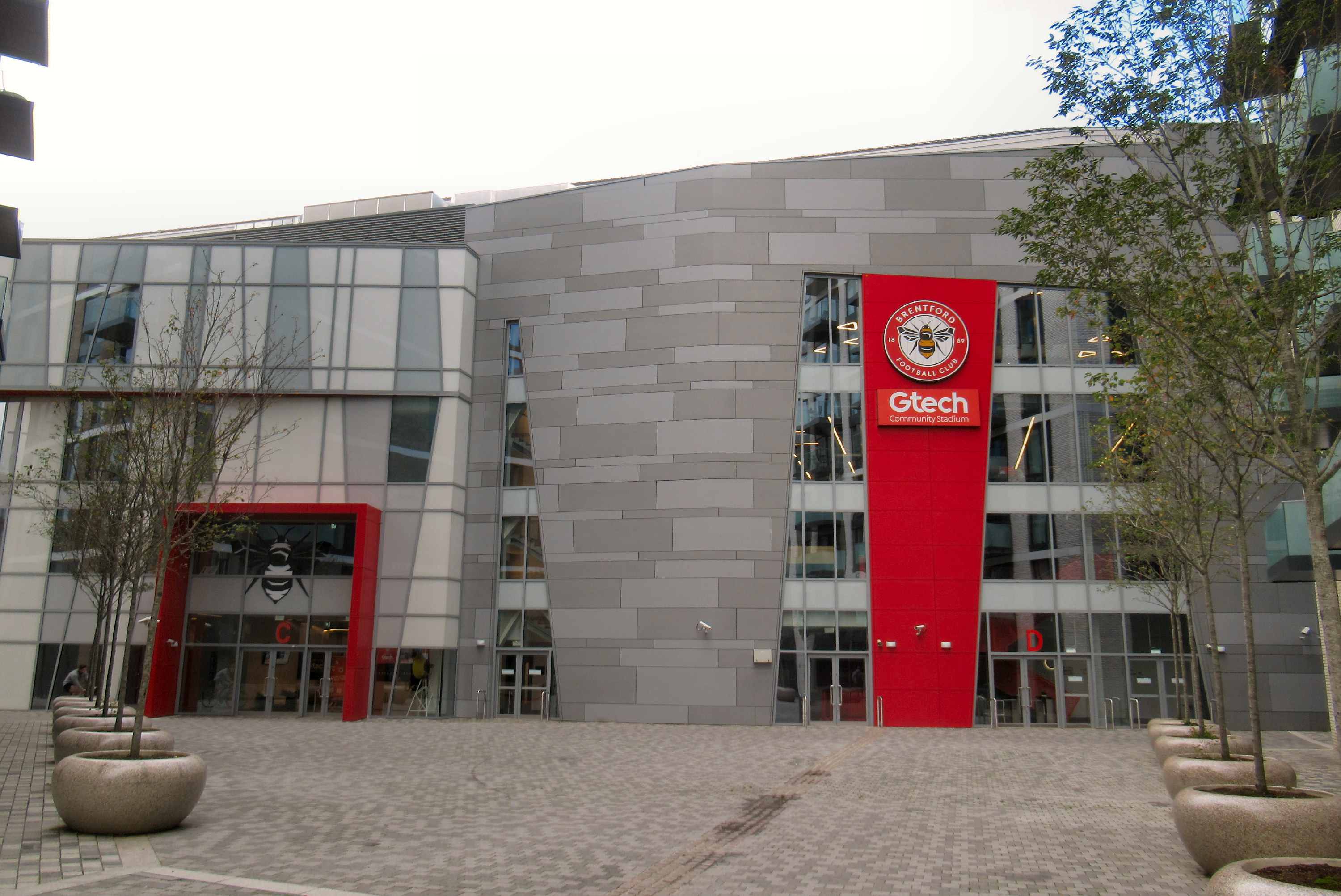 Gtech Community Stadium, home of Brentford Football Club